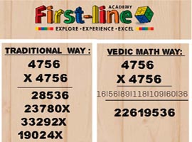 First-line Academy Vedic Maths online class